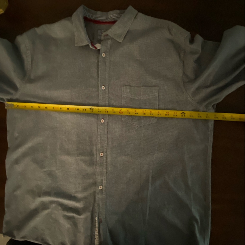 Men's 32 Bar Blues Casual Button Down Shirt - Black and white check. XXL. Ex Con - Picture 7 of 7